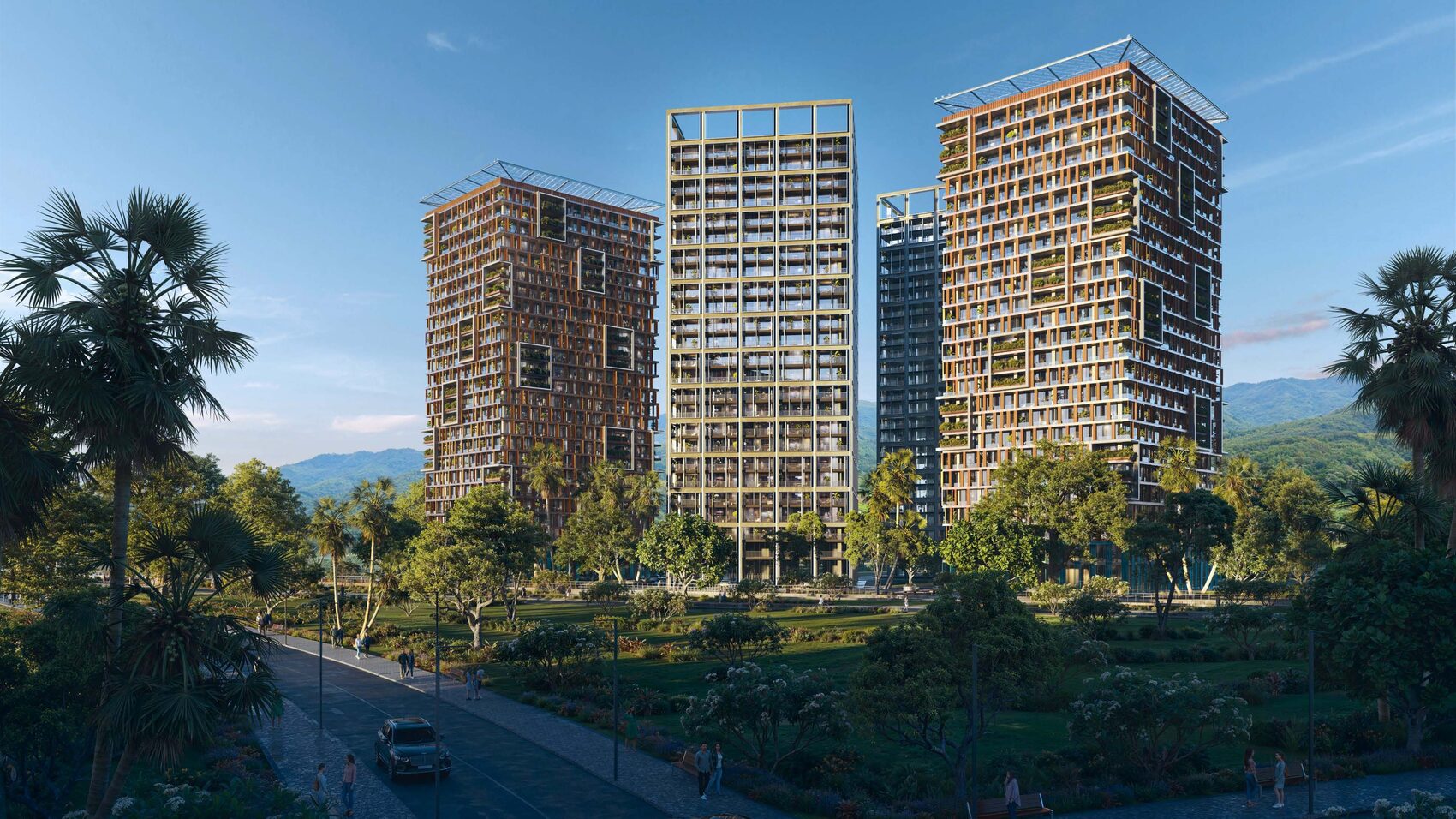 Apartament Sport City z widokiem — Batumi